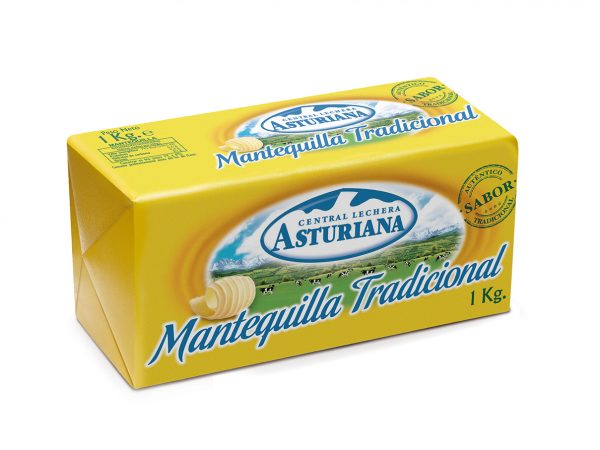 ASTURIANA Mantequilla Barra 1 kilo